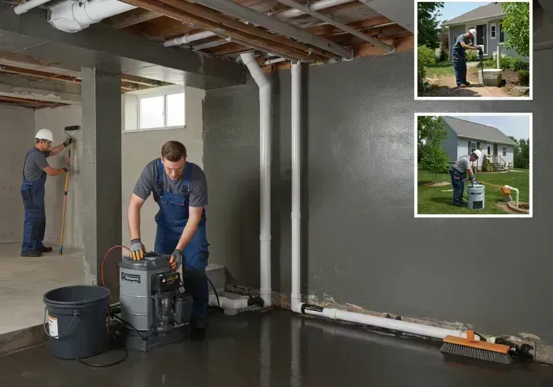 Basement Waterproofing and Flood Prevention process in Marshall County, WV